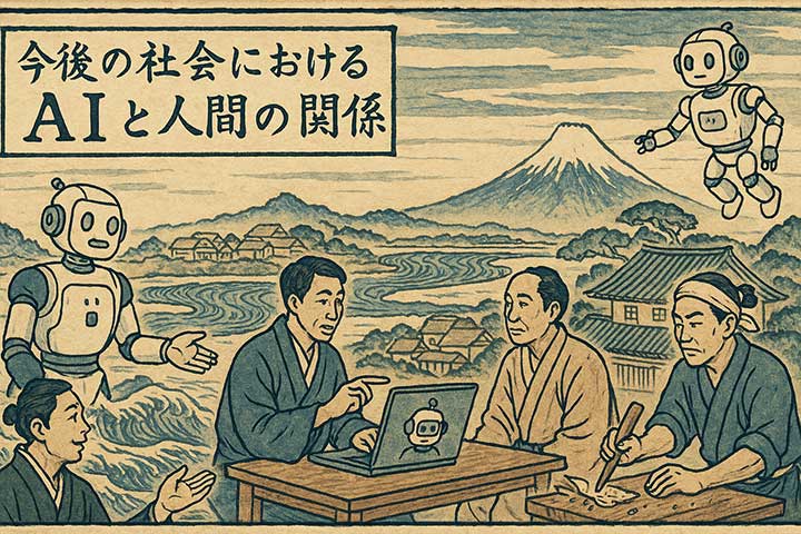 今後の社会におけるAIと人間の関係