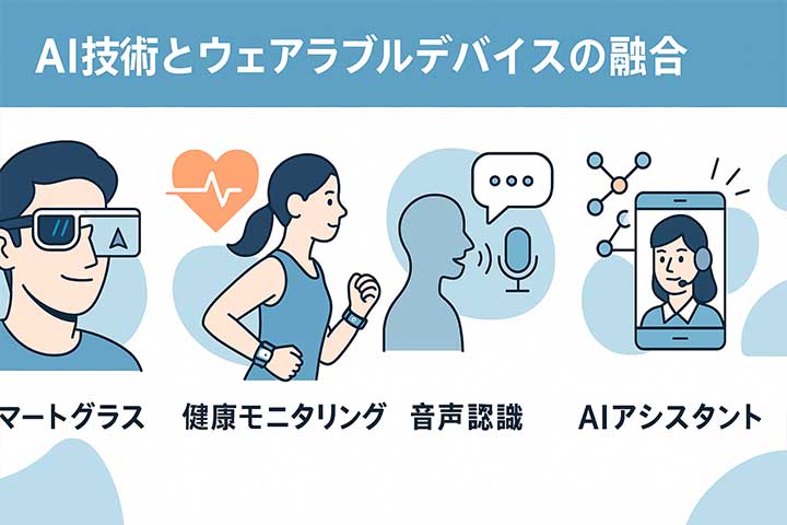 AI技術とウェアラブルデバイスの融合