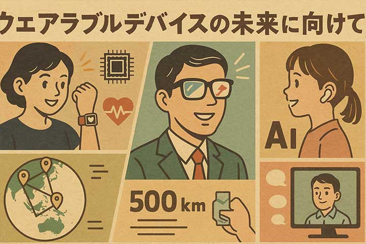 ウェアラブルデバイスの未来に向けて