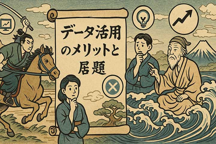 データ活用のメリットと課題