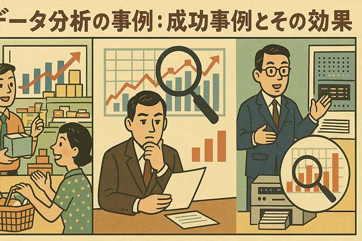 データ分析の事例：成功事例とその効果