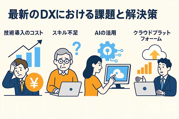 最新のDXにおける課題と解決策