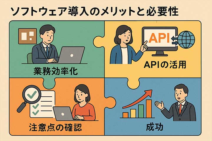 ソフトウェア導入のメリットと必要性