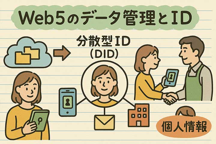Web5のデータ管理とID