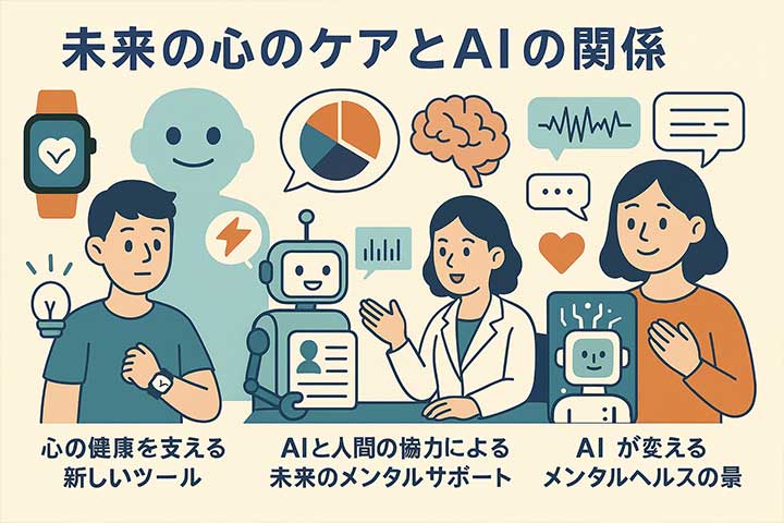 未来の心のケアとAIの関係