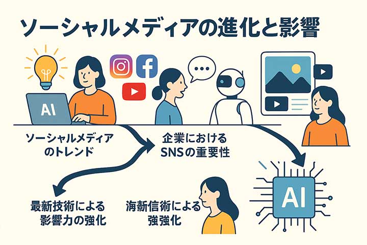 ソーシャルメディアの進化と影響