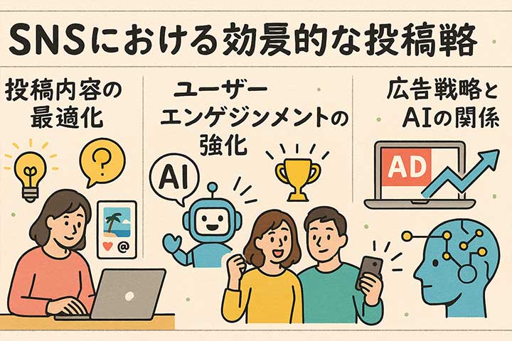 SNSにおける効果的な投稿戦略