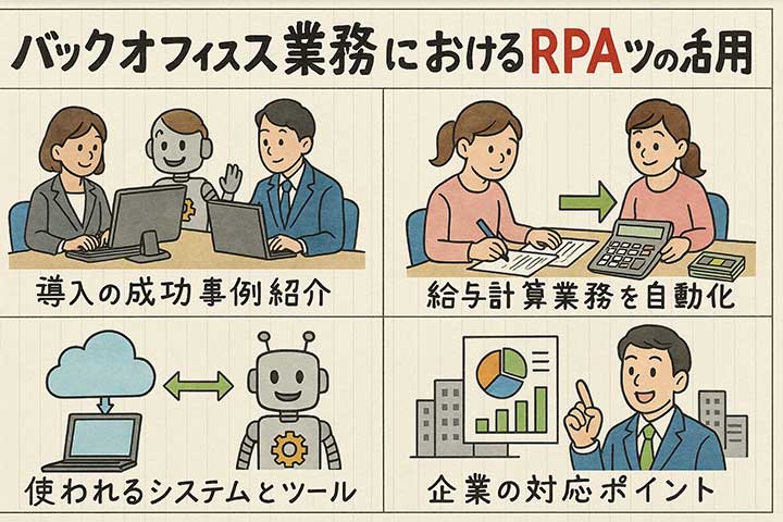 バックオフィス業務におけるRPAツールの活用