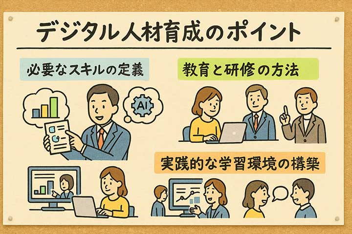 デジタル人材育成のポイント