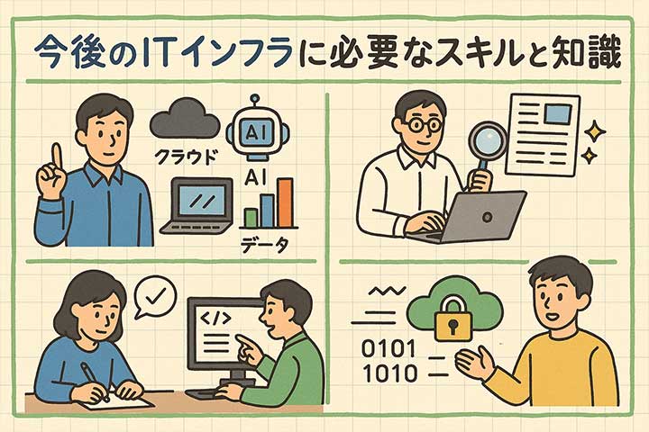 今後のITインフラに必要なスキルと知識