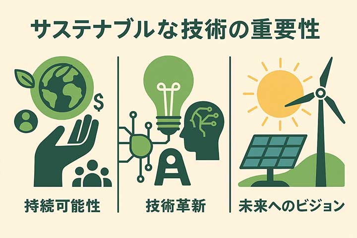 サステナブルな技術の重要性