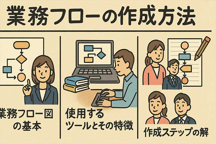 業務フローの作成方法