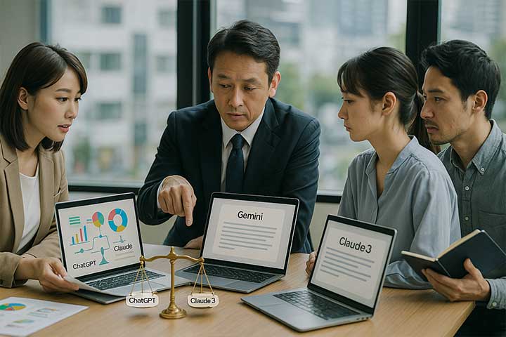 天秤AIで最新AIモデルを同時比較！無料検索、使い方や特徴に関しての「よくある質問」