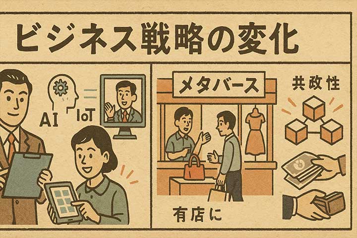 ビジネス戦略の変化