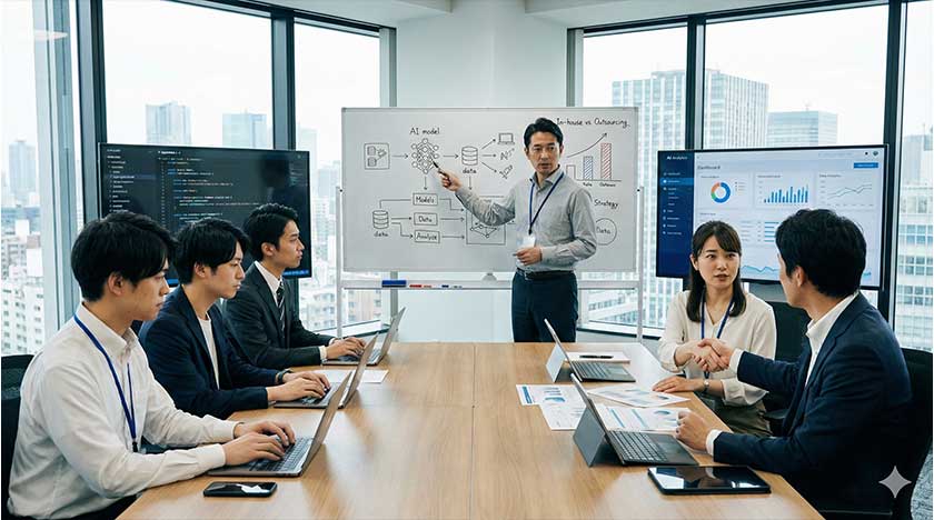 AI/DX 内製化・外注戦略：企業メリット比較と最適判断のヒントに関する「よくある質問」