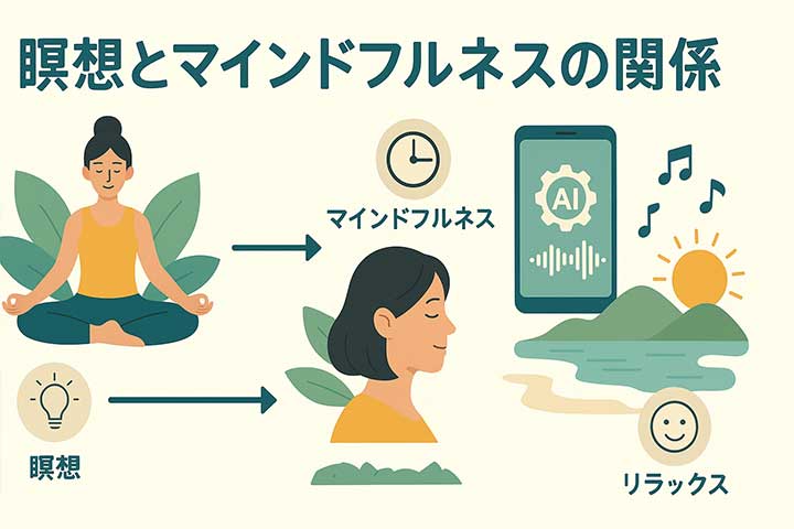 瞑想とマインドフルネスの関係