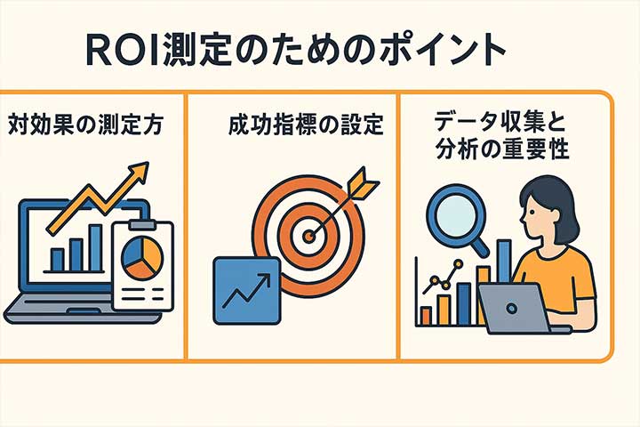 ROI測定のためのポイント