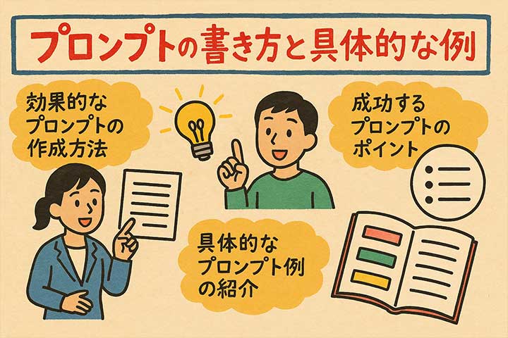 プロンプトの書き方と具体的な例
