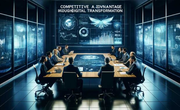 競争力を向上させるための戦略とデジタル変革の活用
