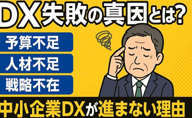 中小企業がデジタル化を進めない理由は何か？
