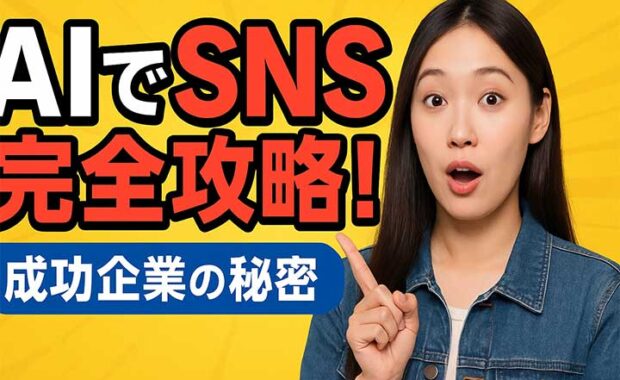AI活用で楽に楽しく！SNSで成功する方法と理由