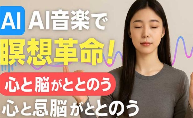 AI生成音楽で瞑想を深めるマインドフルネスとは？
